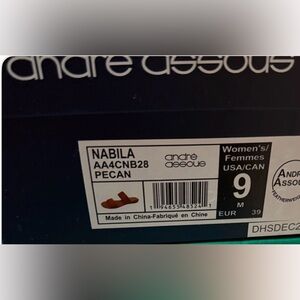 Andre Assous Women's Sandals in Pecan